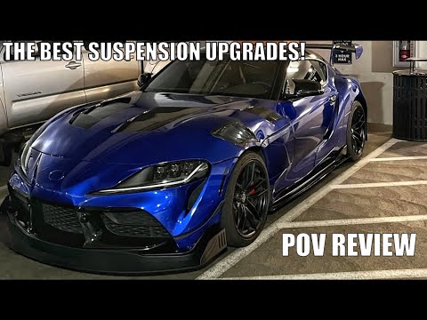 The BEST Suspension Upgrades for your Toyota Supra