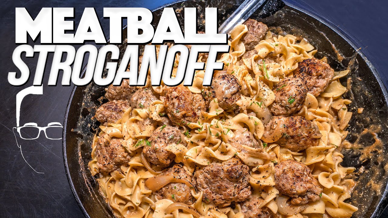 MEATBALL STROGANOFF (BETTER THAN TRADITIONAL BEEF STROGANOFF?) SAM