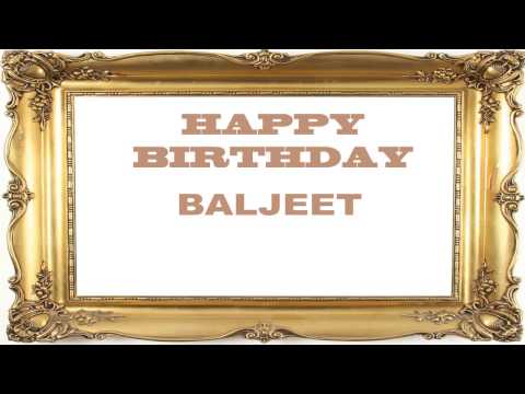 Baljeet   Birthday Postcards & Postales - Happy Birthday