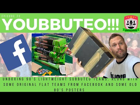 immagine di anteprima del video: Unboxing Subbuteo Lightweight & Hasbro Teams & Retro...