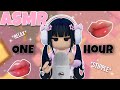 Roblox ASMR ~ ONE HOUR of trigger words + mouth sounds & tapping! 💗💤  (100% TINGLES!)