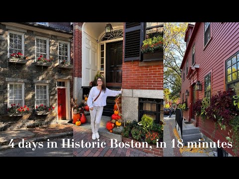 What to do in Boston |  October getaway |  following the Freedom Trail