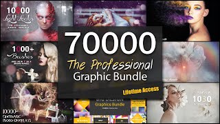 The Professional 70,000+ Graphic Asset Bundle: Lifetime Subscription