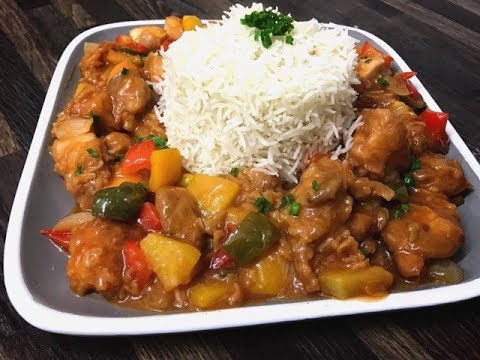 The BEST Chinese Style Sweet n Sour Chicken Recipe: How To Make Sweet n Sour Chicken Sauce Video
