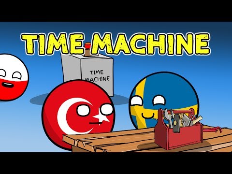 バーでポーランド｜スウェーデンがタイムマシンを発明 - Countryballs (Poland in a bar | Sweden invents time machine - Countryballs)