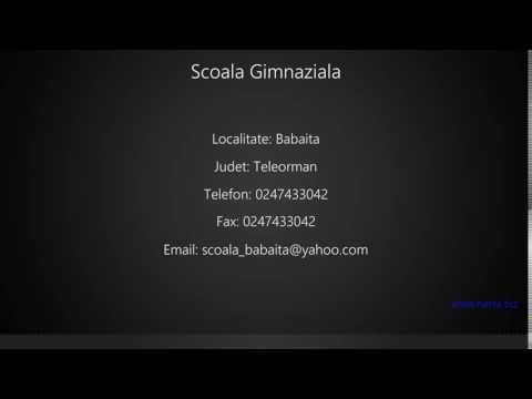 Scoala Gimnaziala Babaita