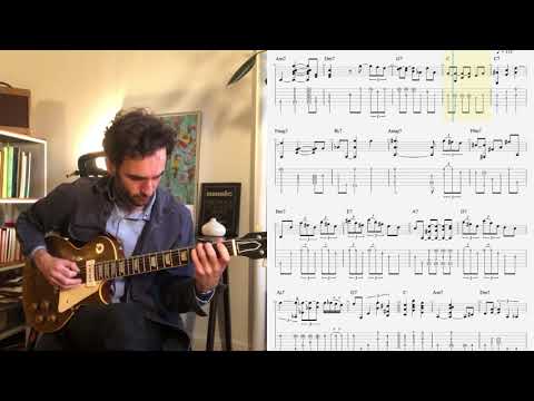 【Full Transcription/TAB】Emily Julian Lage Guitar Tab