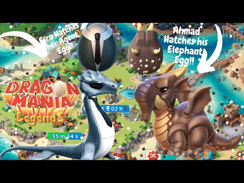 🐲Elephant and Agent Dragon! | Dragon Mania Legends | With Ahmad and Esra🐲