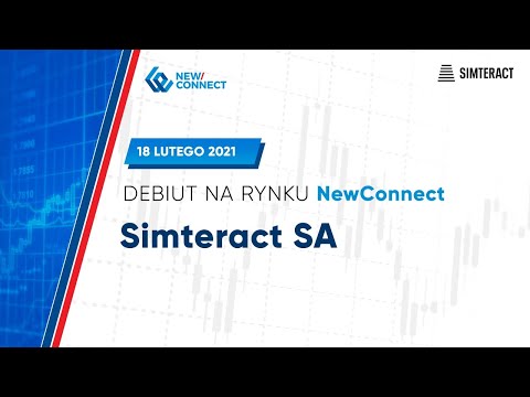 Debiut SIMTERACT S.A. na NewConnect - 18 lutego 2021 r.