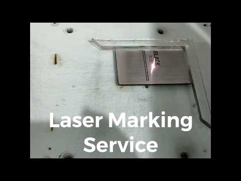 Metal laser marking service