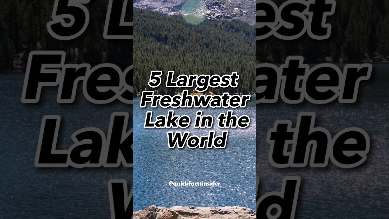 What is the largest freshwater lake in the world and its area in square
