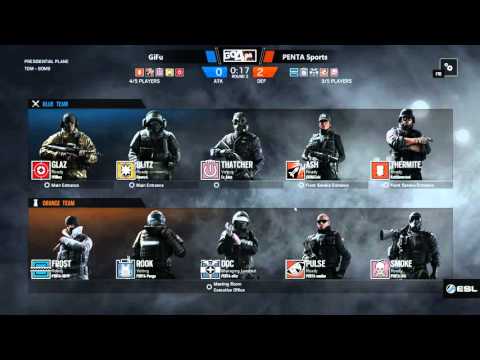 ESL EU Go4R6 (PC) #10 PENTA Sports vs GiFu