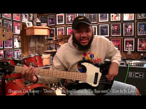 James Ross @ (Bassist) Tim Ramsey - "Demo-ing Eich Bass Cabs" - www.Jross-tv.com