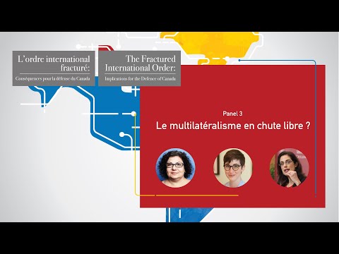 DAY 2 - PANEL 3: Multilateralism in Free Fall?