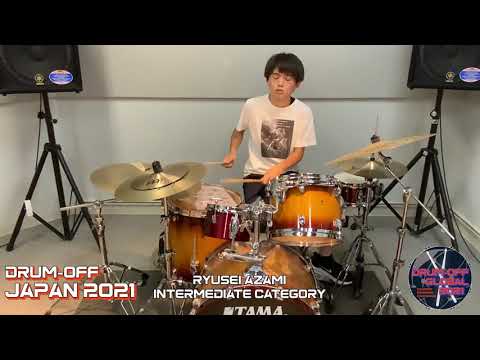 Drum-Off JAPAN 2021 - RYUSEI AZAMI - 15 - Intermediate category