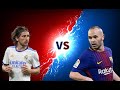 Andrés Iniesta VS Luka Modrić