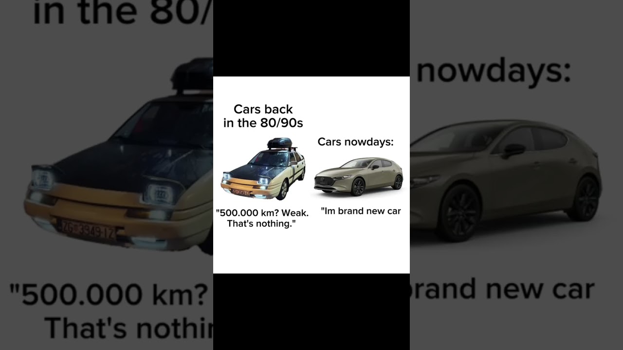 Cars Then vs Now | 