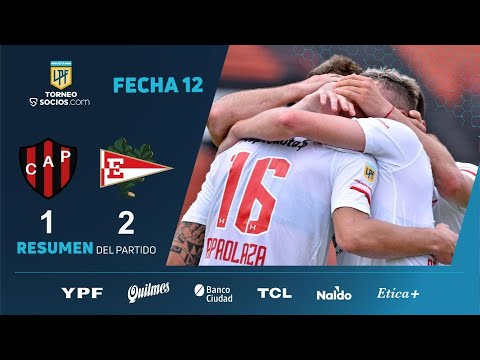 #TorneoSocios | Fecha 12 | resumen de Patronato - Estudiantes