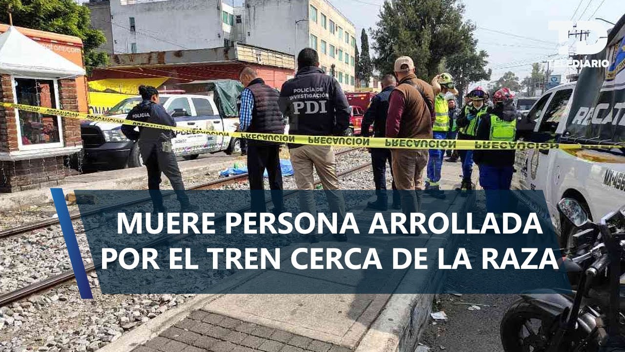 Hombre muere arrollado por tren frente al Hospital La Raza, GAM; conductor fue detenido