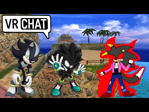 Mephiles meet Dimensional Silver and Tommy