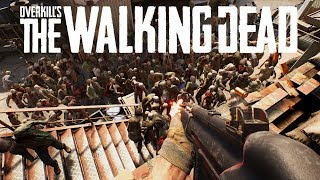Overkill&#39;s THE WALKING DEAD Gameplay - &quot;Defend the Camp!&quot; (4-player Co-op Zombie Survival)