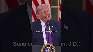 Într-un ton umoristic, președintele SUA, Donald Trump, și-a numit succesorii la Casa Albă #digi24