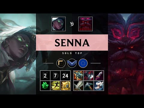 Senna Top vs Ornn - EUW Diamond Patch 25.17