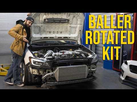 Designing a No-Compromise Rotated Turbo Kit for my WRX STI