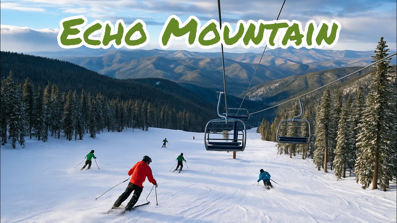 Skiing Echo Mountain in Colorado | Indy Pass 🎿⛷️
