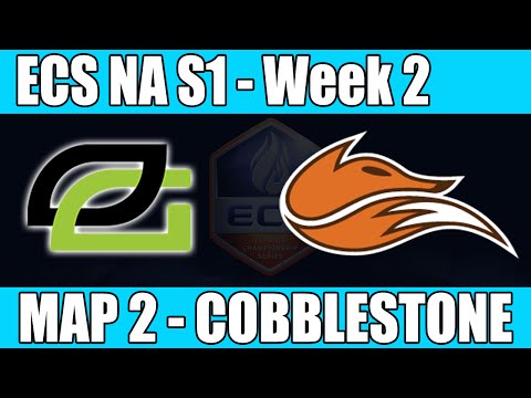 OpTic Gaming vs Echo Fox | Map 2 (Cobblestone) Week 1 ECS NA Season 1 2016 CS:GO