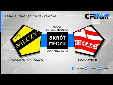 Skrót meczu: Wieczysta Kraków - Cracovia II 28.10.2020