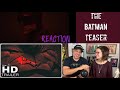 THE BATMAN - Camera Test Trailer Reaction