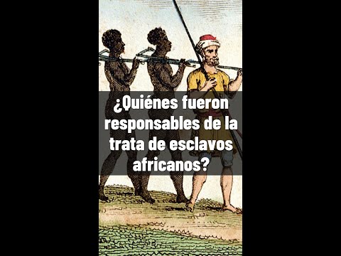 ⭐¿Quiénes fueron responsables de la trata de esclavos africanos? 📗 aulamedia Historia