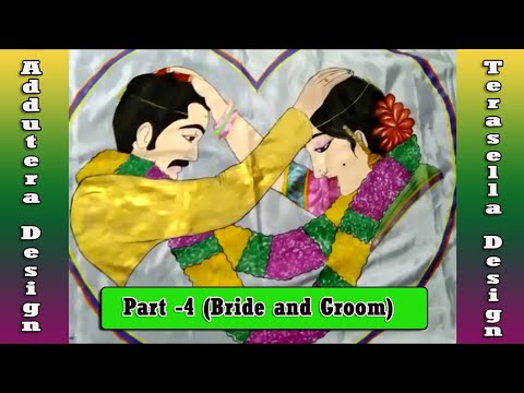 Terasella/Addutera Designs for Indian Wedding Collection-Hand Painted By Komali Part-4.