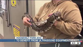 Roosevelt Park Zoo to benefit from donation of ultrasound equipment
