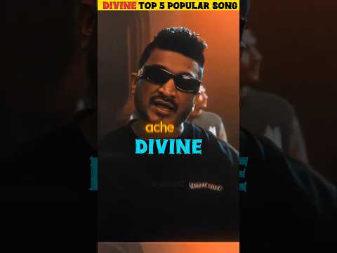 Divine top 5 popular song। mirchi.3:59. bombay to punjab😱#divine#divinenewsong#rapper