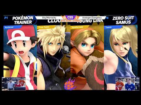 CSS 22 Doubles - WS - Sky & Mortality (YL/Cloud) vs. Avenger & Zangetsu (PT/ZSS/Bowser) - SSBU