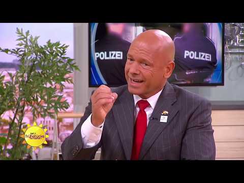 Kriminalität - Berlin - Clans - SAT1-Frühstücksfernsehen mit Michael Mike Kuhr Security
