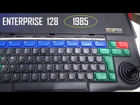 Enterprise 128K - 1985 - A fine British computer..