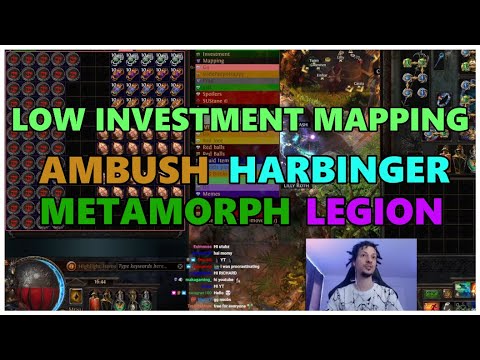 [PoE] Metamorphs are okay - Low investment mapping - Stream Highlights #615