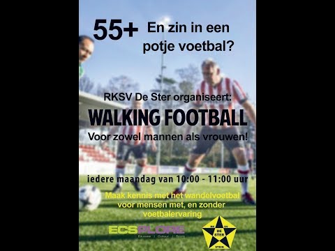 RKSV De Ster Walking Football Promo 2018