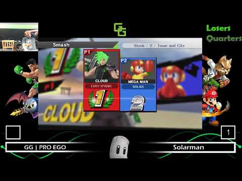 Freefall 8 - GG | PRO EGO VS Solarman -  Smash 4 Losers Bracket