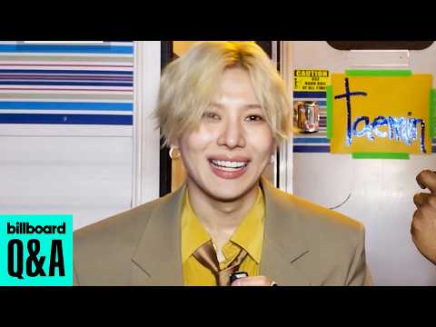 TAEMIN On Being First Male K-Pop Soloist at Coachella & More | Billboard News