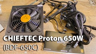 Chieftec 650W Proton (BDF-650C) - відео 1