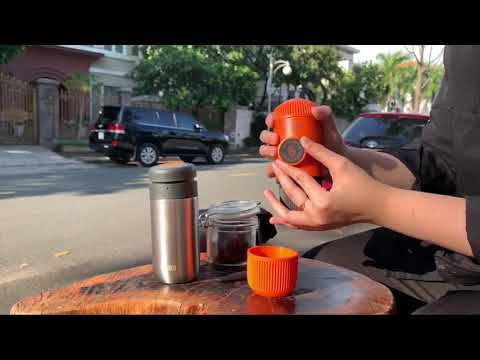 Wacaco Nanopresso — Dụng Cụ Pha Cà Phê Espresso Du Lịch Nhỏ Gọn