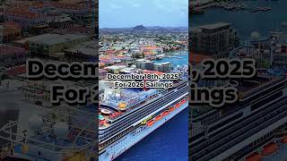 Cruise news for December 14th, 2025. Your 60 second report. #cruisenews #carnival  #RoyalCaribbean