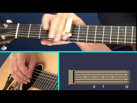 Amazing Grace Lesson on Slide Guitar