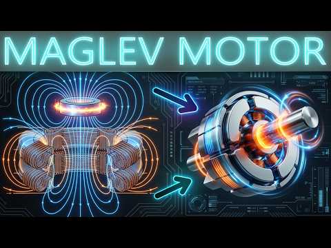 New Magnetic Motor Has 0% Friction | 100,000 RPM+