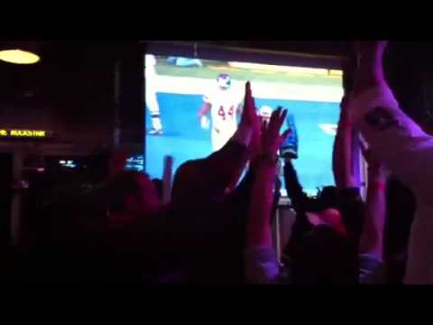 Reaction to Ahmad Bradshaw's touchdown- Super Bowl XLVI