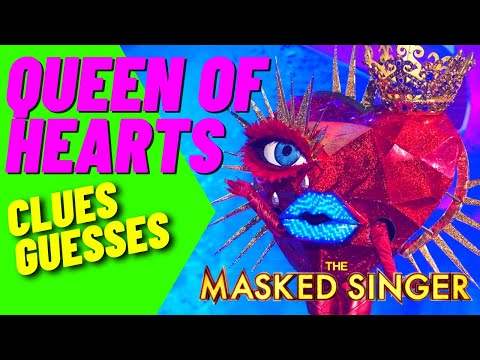 Queen of Hearts Clues and Guesses - Masked Singer - Episode 8